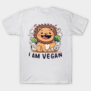 Vegan lion T-Shirt